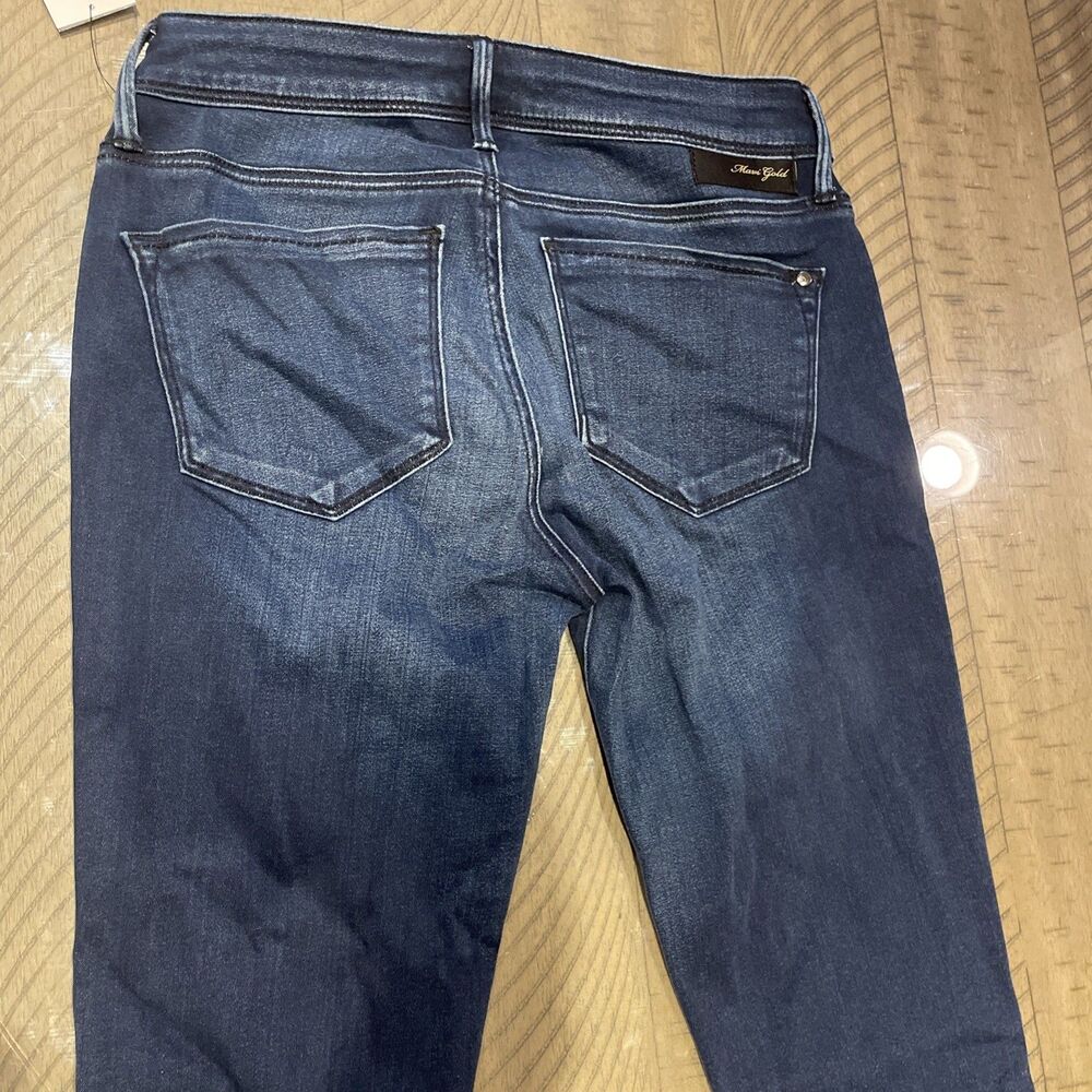 Mavi Gold Jeans Women 27/33 Blue Denim - Picture 11 of 11